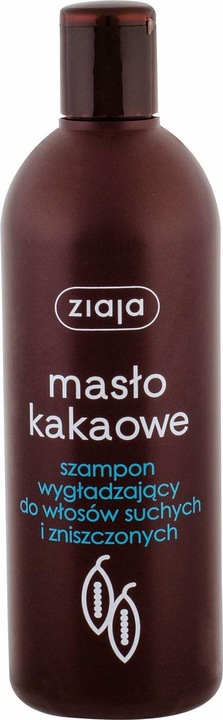 Image du produit Ziaja Cocoa Butter Smoothing Shampoo 400ml - Pour les cheveux secs (400 ml, Shampoing liquide)