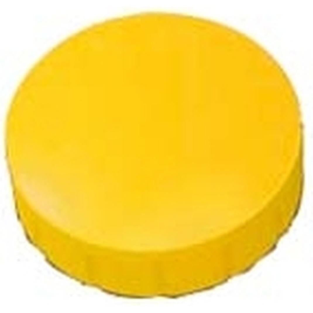 Maul, Magnet, Haftmagnet MAULsolid, Haftkraft: 0,3 kg, gelb (10 x)