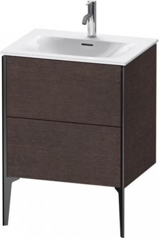 Actual product image Duravit XViu 4300 Vanity unit vertical, 2 drawers, for wash basin Viu 234463, 610x480 mm (61 x 48 x 59 cm)