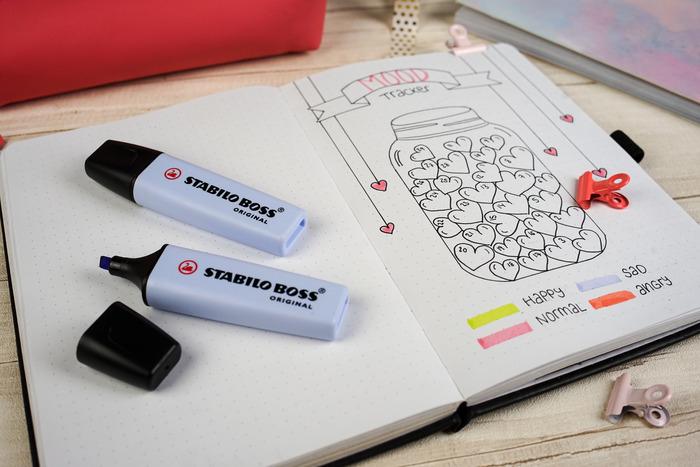 Produktbild STABILO BOSS ORIGINAL Pastel Textmarker (Blau, 5 mm, 1 x)