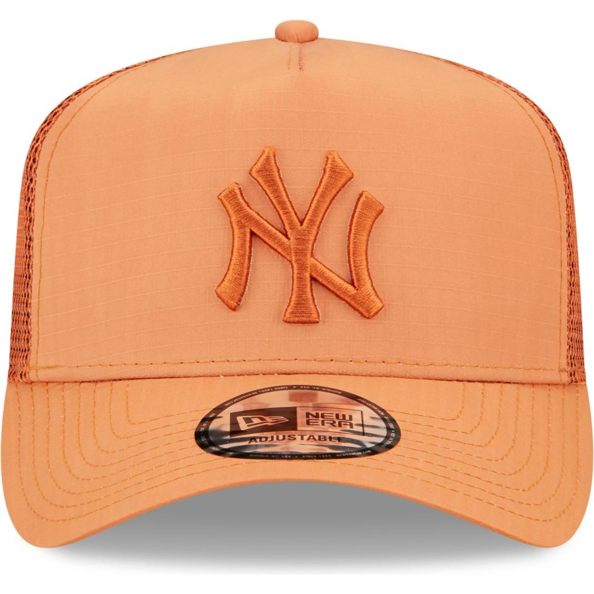 Thumbnail - New Era, Herren, Cap, Aframe Trucker Ripstop New York Yankees, Braun, (One Size)