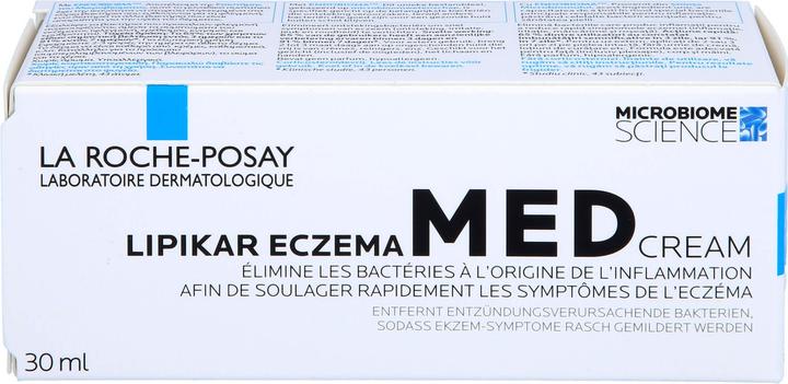 Actual product image La Roche Posay Lipikar Eczema Med Cream (Body cream, 30 ml)
