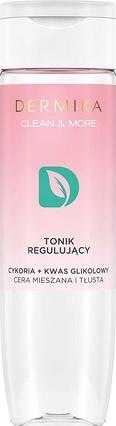 Dermika Clean & More Tonic Regulating Mixed Skin And Oily Chicory & Glycolic Acid 200Ml (Tonic, 200 ml)