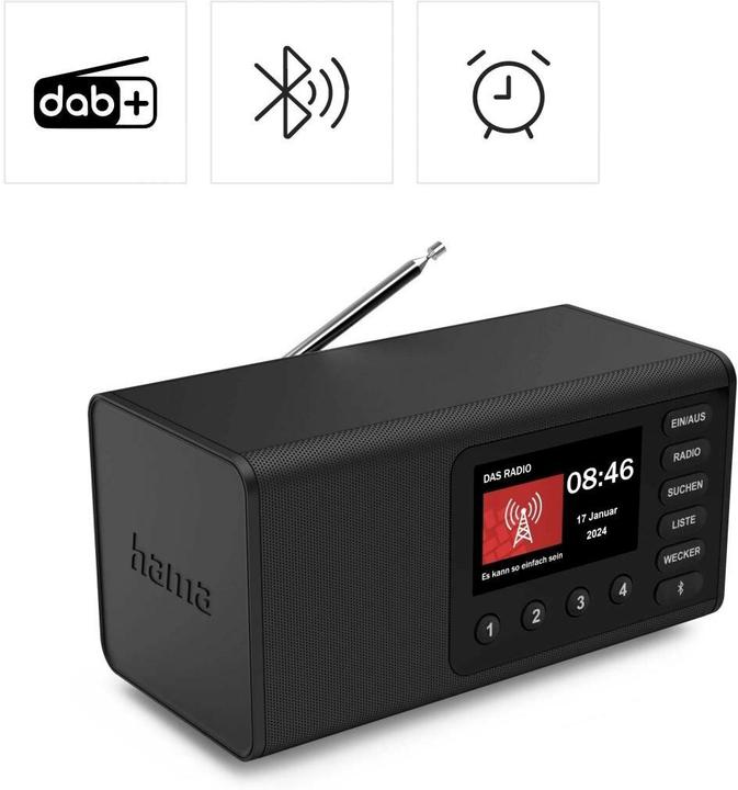 Produktbild Hama DR1001 (DAB, DAB+, FM, Bluetooth)