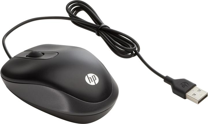 Immagine prodotto HP Mouse da viaggio USB ambidestro USB tipo A ottico 1000 DPI (Cablato)