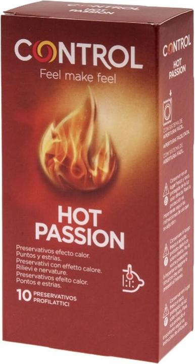 Control Hot Passion Preservativos Efecto Calor 10 Unidades (10 pcs.)