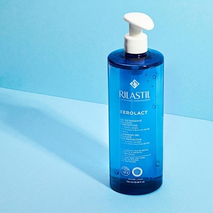 Actual product image Rilastil Xerolact Cleansing Gel (Cleansing gel, 1000 ml)
