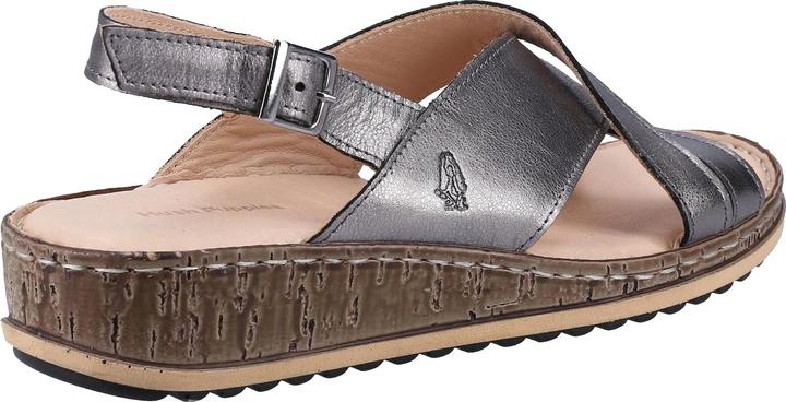 Actual product image Hush Puppies Elena Wedge Leather Sandal (40)