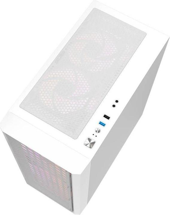 Produktbild Darkflash Tech DK360 computer case (white) (ATX, ITX)