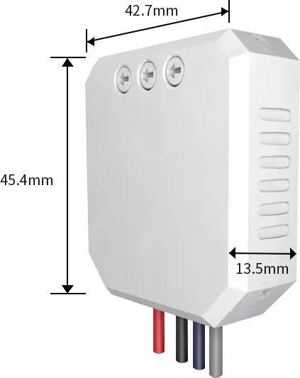 Productafbeelding Light Solutions Inline LED Recessed LED Dimmer - Push dimmer - Memory