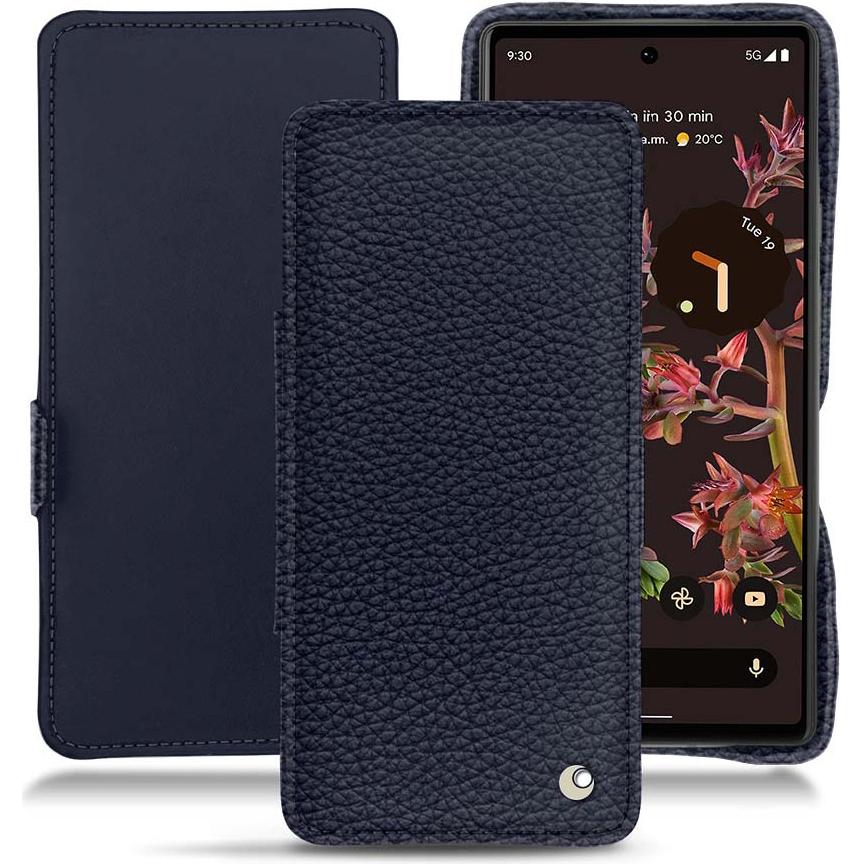 Noreve Lederschutzhülle horizontal (Google Pixel 6), Smartphone Hülle, Violett