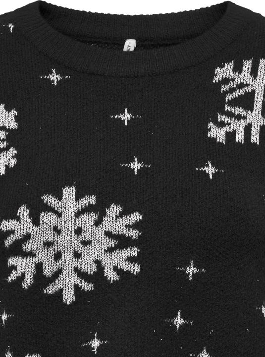 Actual product image Only Pullover XMAS ROLFA Strickpullover R-Neck (L)