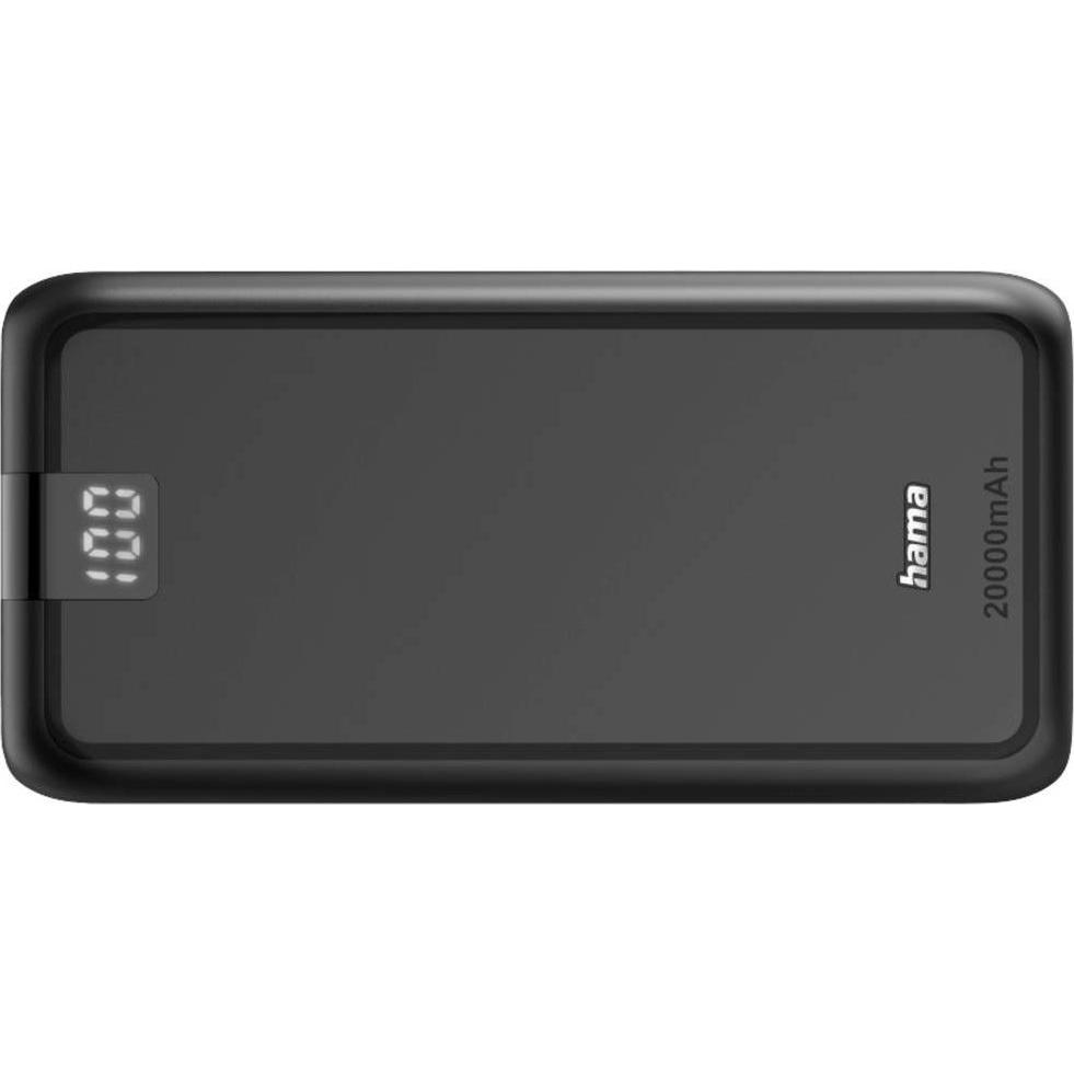 Thumbnail - Hama Performance 20 (20000 mAh), Powerbank, Grau