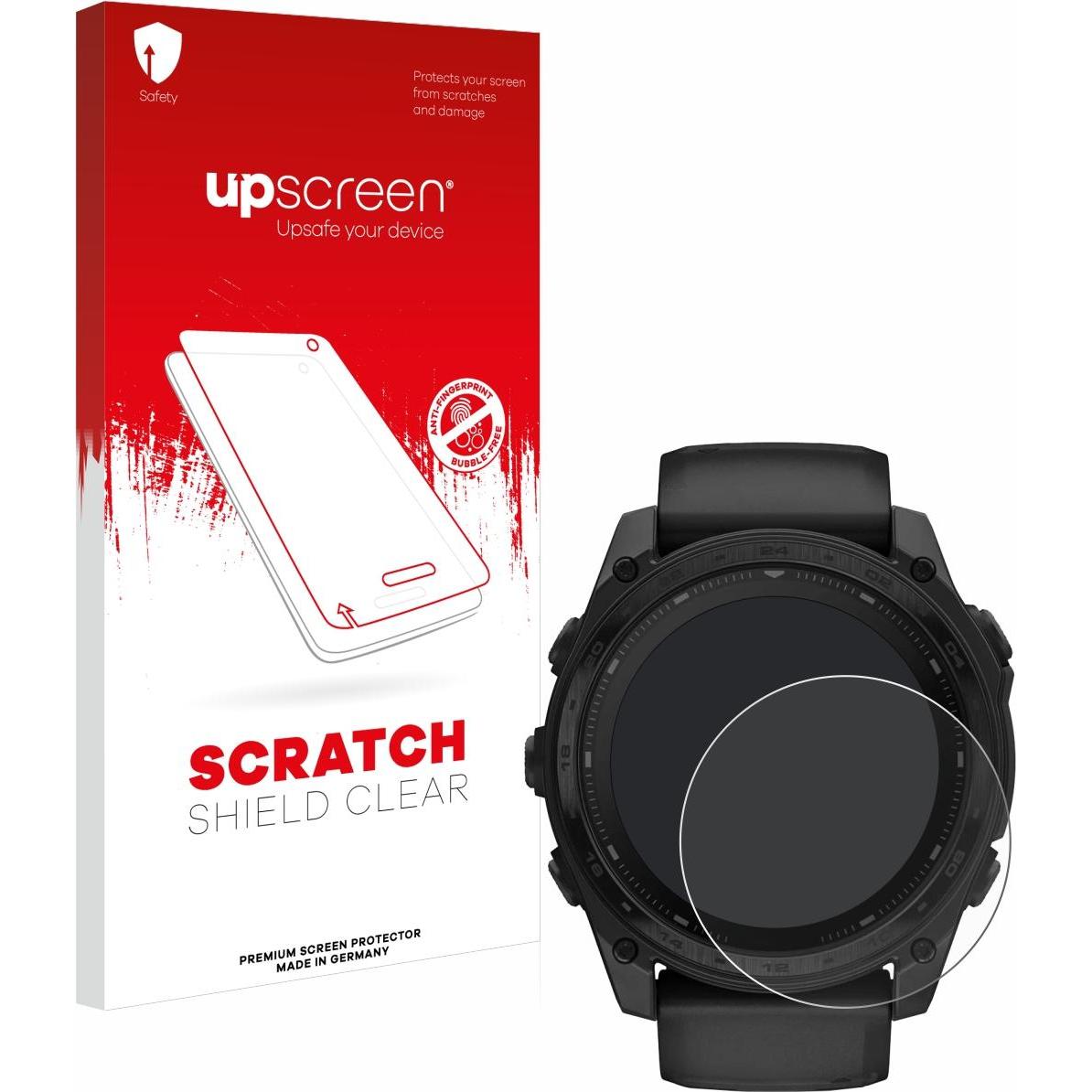 upscreen Schutzfolie Displayschutz Displayschutzfolie Folie Klar Transparent, Smartwatch Schutzfolie, Transparent