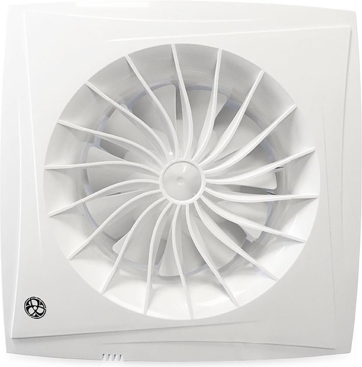 Blauberg Badkamerventilator Sileo - Ã˜ 100mm - MET TIMER + VOCHTSENSOR (SILEO100H)
