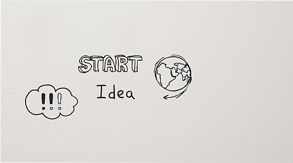 Image du produit kaiserkraft Tableau blanc sans cadre (198 x 98 cm)