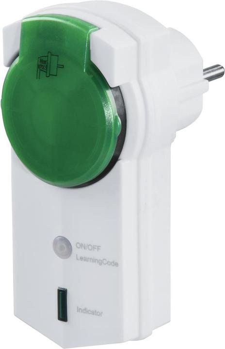 Hama Radio-controlled socket outlet for outdoor use, splash-proof, IP 44, 30 m range, white