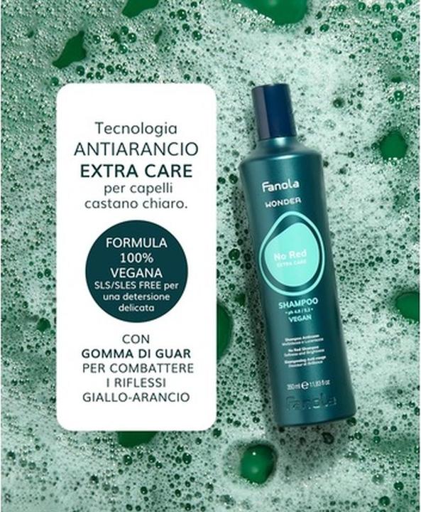Produktbild Fanola Wonder No Red (1000 ml, Flüssiges Shampoo)