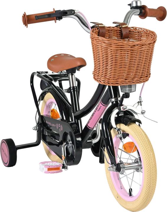 Image du produit Volare - Children's bicycle 12 - Excellent w/ basket Black (51224) (12")