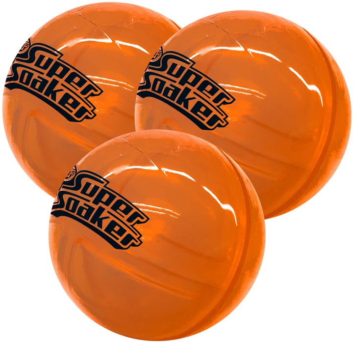 Immagine prodotto Nerf Super Soaker Hydro Balls confezione da 3 palline riutilizzabili e riempibili con acqua.