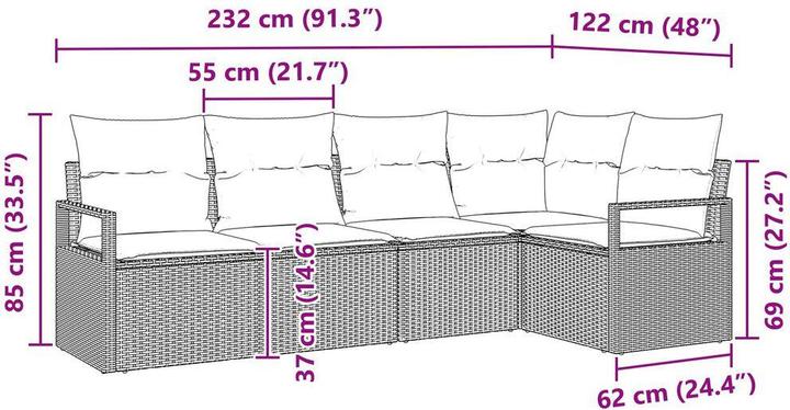 Produktbild vidaXL Michelle
