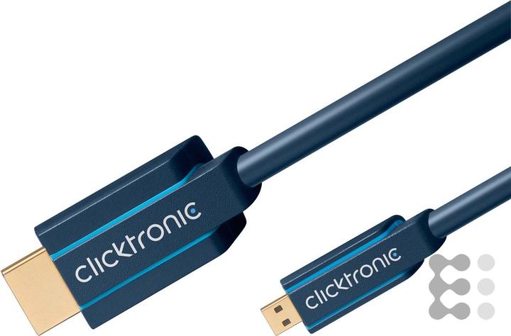 Produktbild clicktronic micro HDMI (Typ D) — HDMI (Typ A) (2 m)