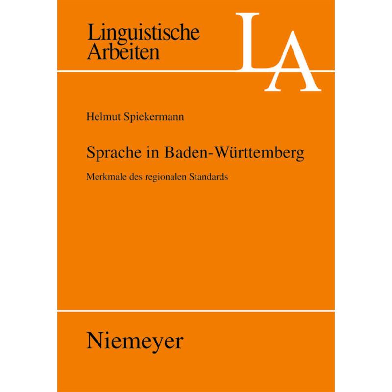 Thumbnail - Sprache in Baden-Württemberg, Fachbücher von Helmut Spiekermann