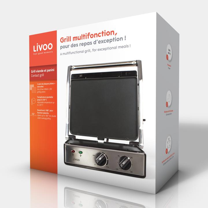 Produktbild Livoo Fleisch- und Panini-Grill