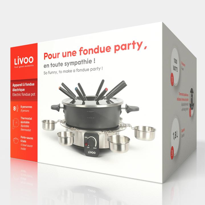 Produktbild Livoo Elektrischen Fondue-Set