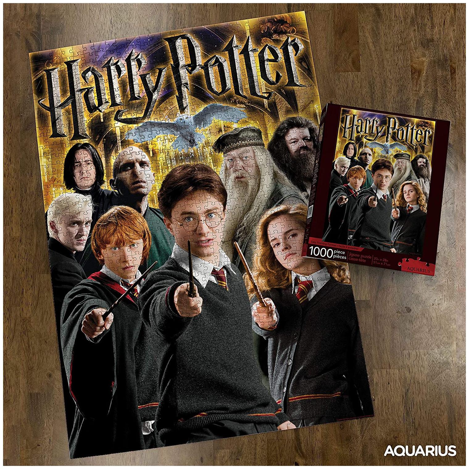 Thumbnail - Aquarius Harry Potter puzzle Collage (1000 pièces) (1000 Teile)