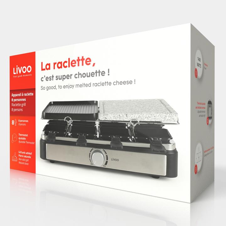 Immagine prodotto Livoo Apparecchio per raclette 8 persone
