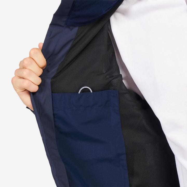 Produktbild Tribord Regenjacke Segeln Herren wasserdicht Sailing 300 marineblau/weiss (S)