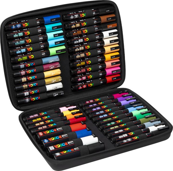 Produktbild Posca Acrylmarker (Mehrfarbig, 40 x)