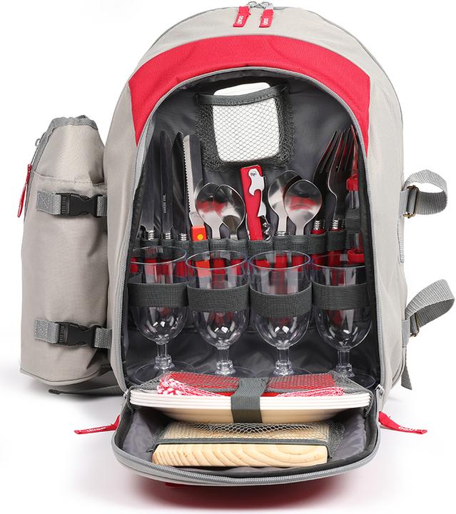 Actual product image Livoo Polyester 4 persons picnic backpack