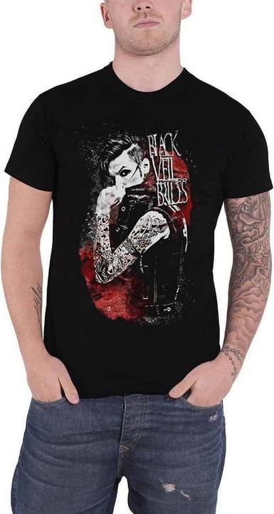 Immagine prodotto Black Veil Brides Maglietta unisex adulto in cotone Inferno (XL)