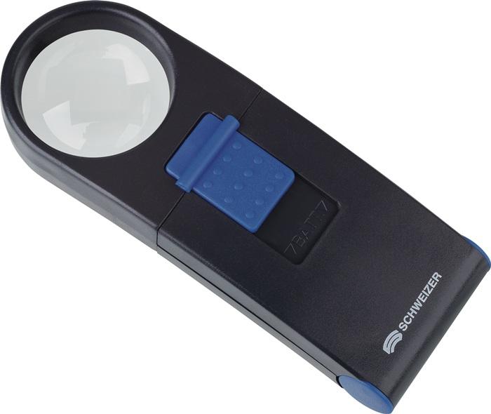 Schweizer Handleuchtlupe