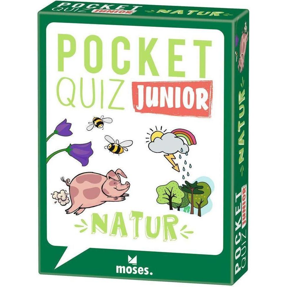 Moses Pocket Quiz junior Natur (Deutsch)