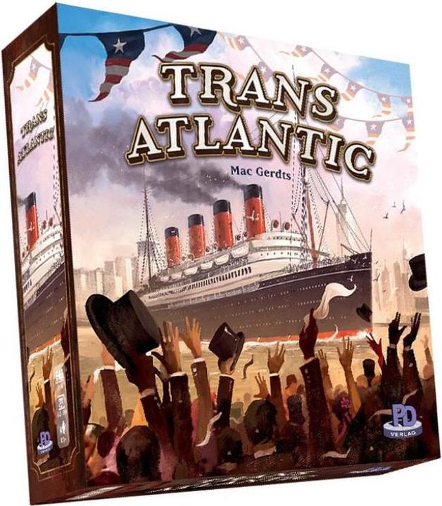 PDV09719 - TransAtlantic, Brettspiel, für 2-4 Spieler, ab 12 Jahren