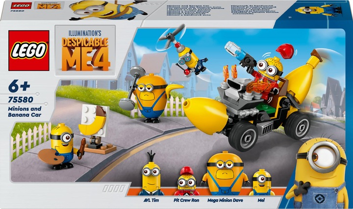 LEGO Minions and the banana car (75580, LEGO Minions)