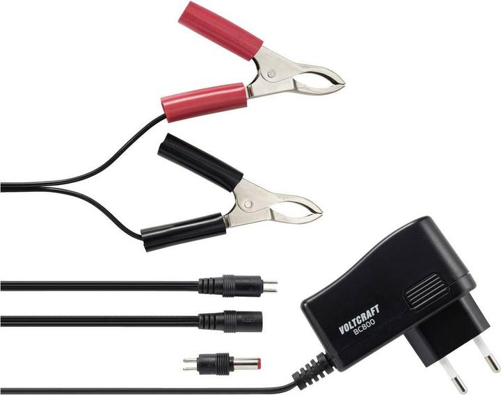 Immagine prodotto Voltcraft Caricabatterie per batterie al piombo BC800 6 V, 12 V Corrente di carica (max.) 0,8 A
