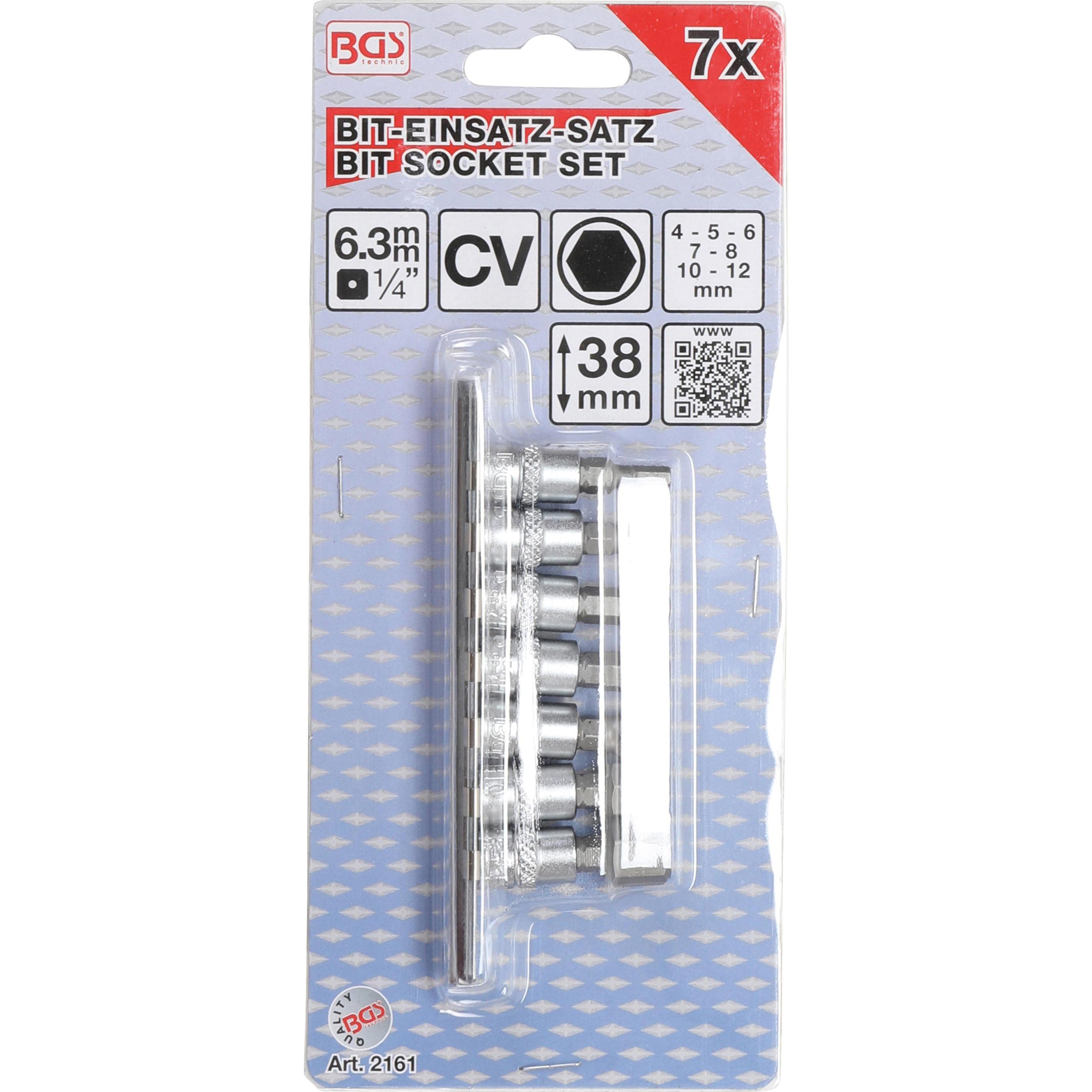 Thumbnail - BGS, Bits, Bit-Einsatz-Satz (6,3 mm)