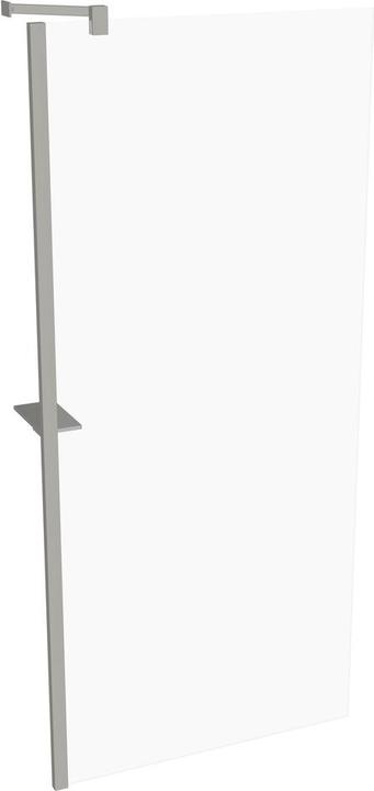 Actual product image Hüppe Select+ side panel, stand-alone, stabilization bar, 8mm glass thickness, width 900mm (211 cm, 90 cm, 200 cm)