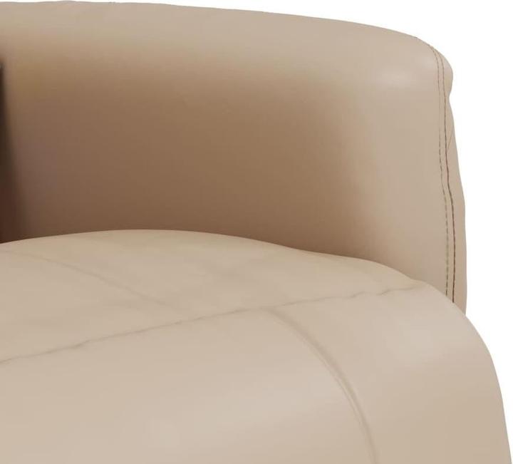 Produktbild VidaXL Massagesessel mit Fussteil Cappuccino-Braun