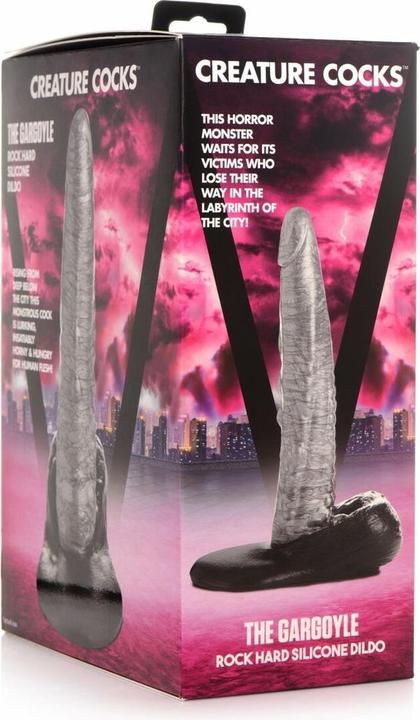 Actual product image Frisky The Gargoyle Rock Hard Silicone Dildo