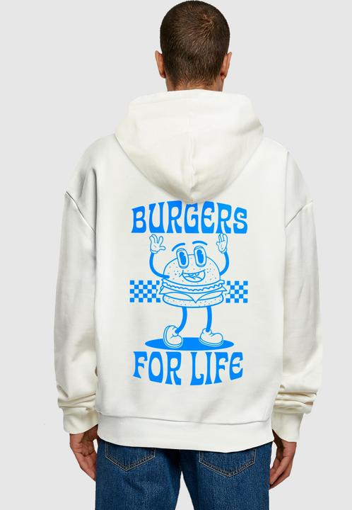 Produktbild Merchcode Burgers For Life Hoody - 198403 (M)