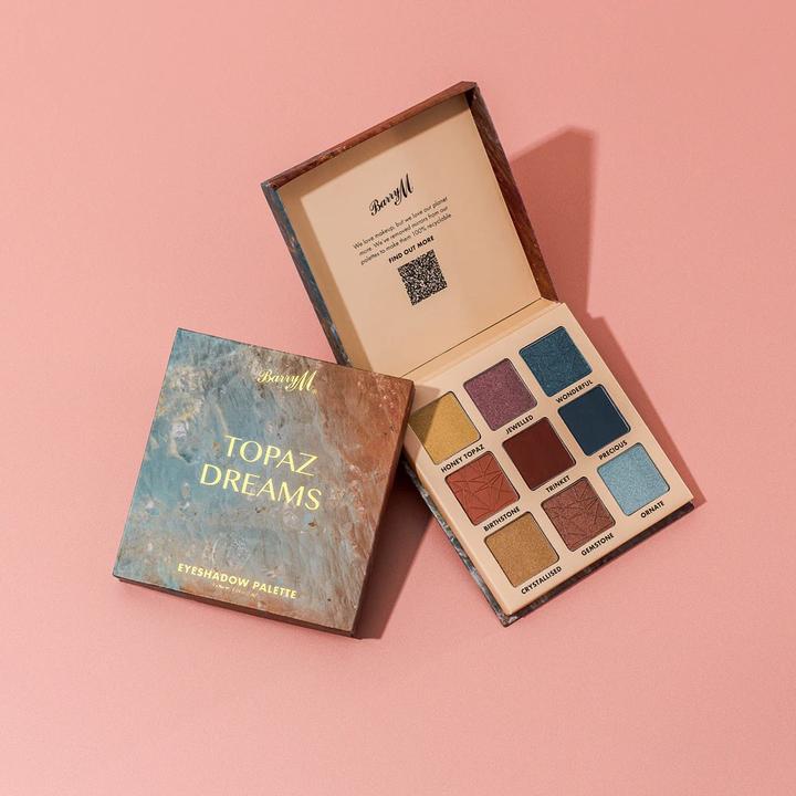Actual product image Barry M Topaz Dreams Eyeshadow Palette