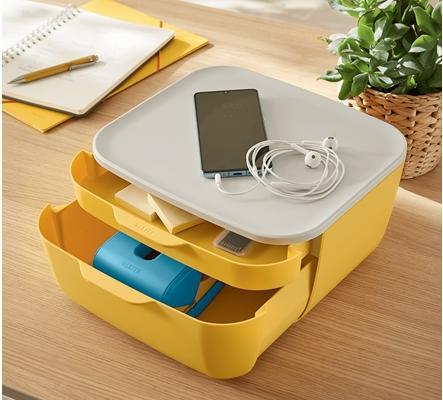 Actual product image Leitz Drawer box Cosy Yellow (A5, A4)