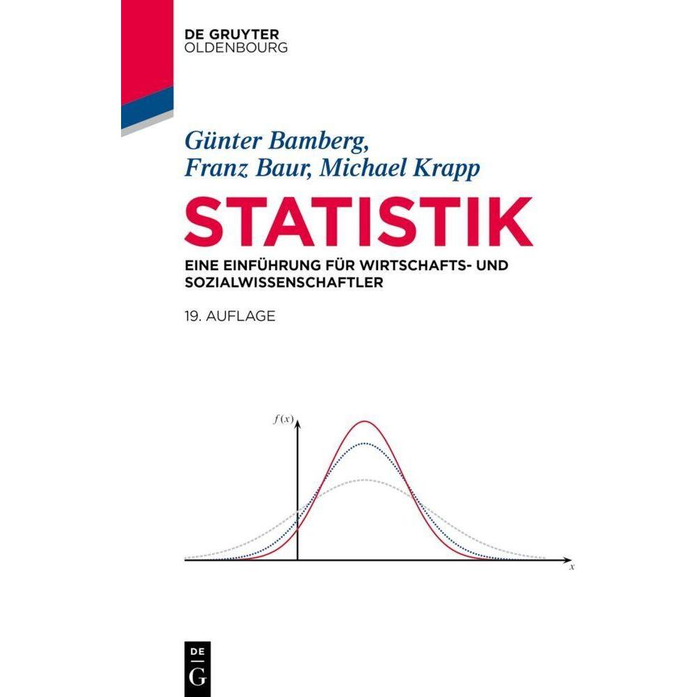 Statistik, Fachbücher von Günter Bamberg, Franz Baur, Michael Krapp