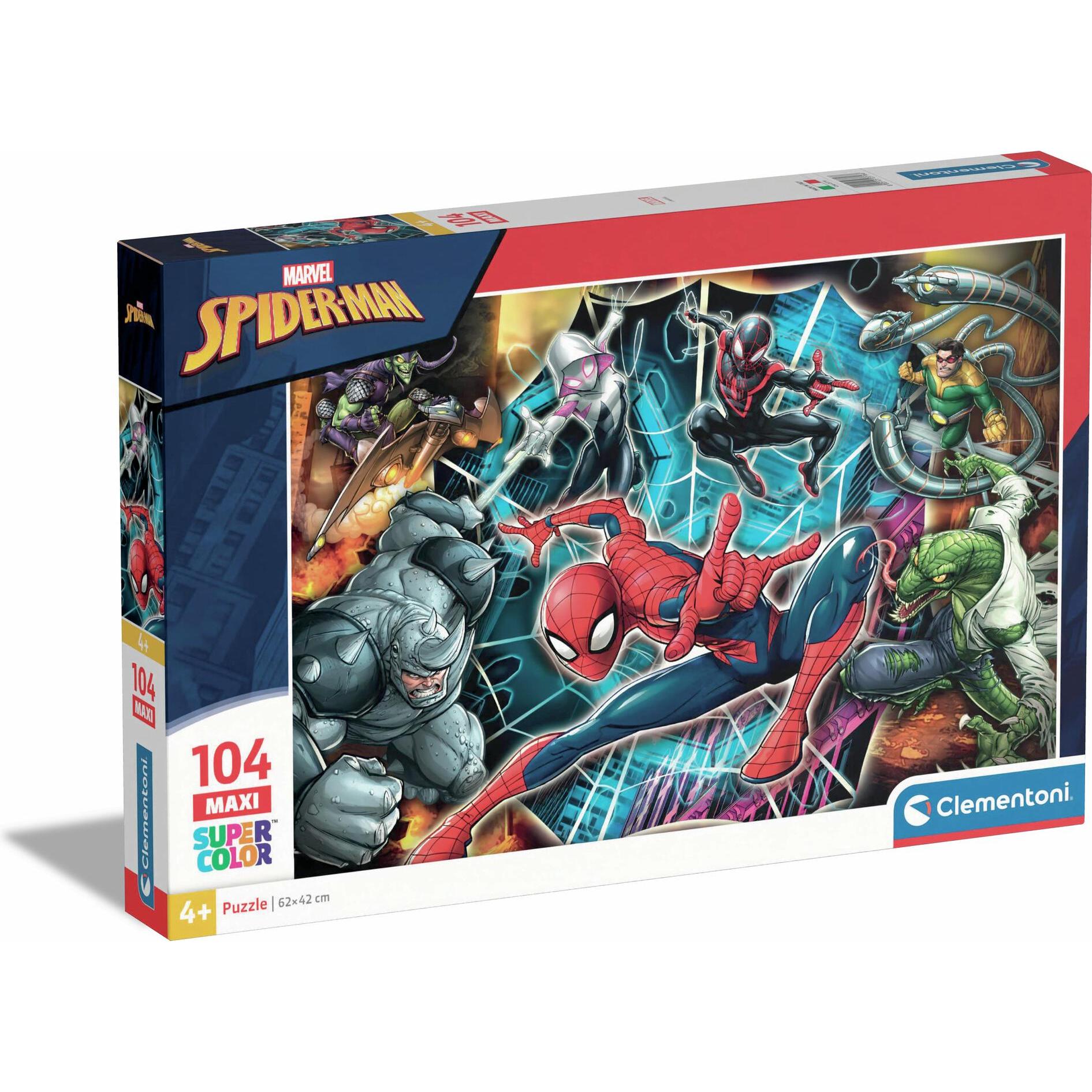 Clementoni Uomo Multicolore L'uomo Ragno (104 Pezzi)