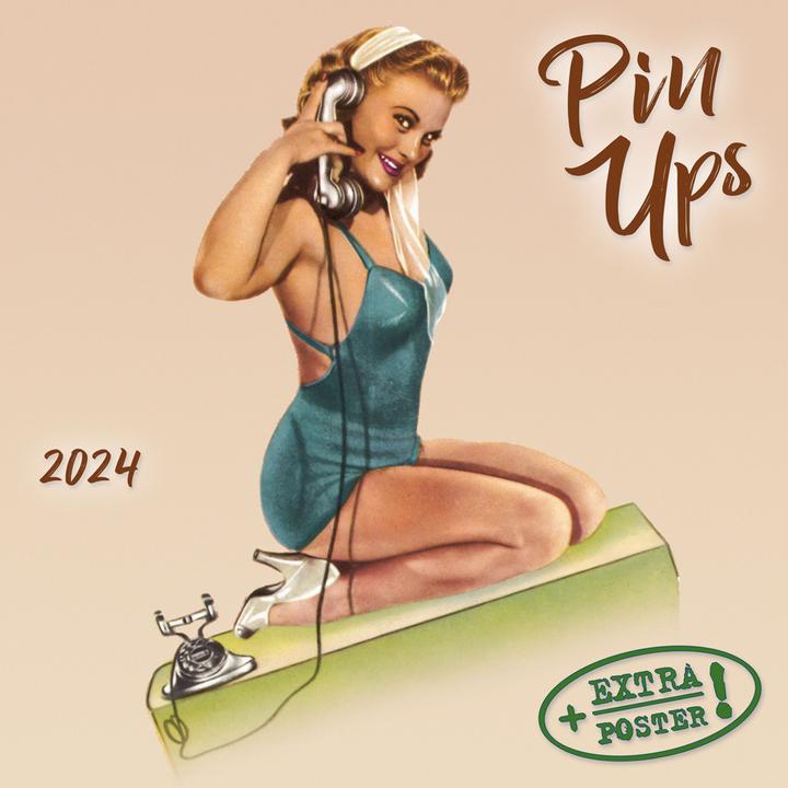 Image du produit Pin Ups 2024 (Couverture rigide, Espagnol, Français, Tchèque, Italien, Néerlandais, Polonais, Allemand, Anglais)